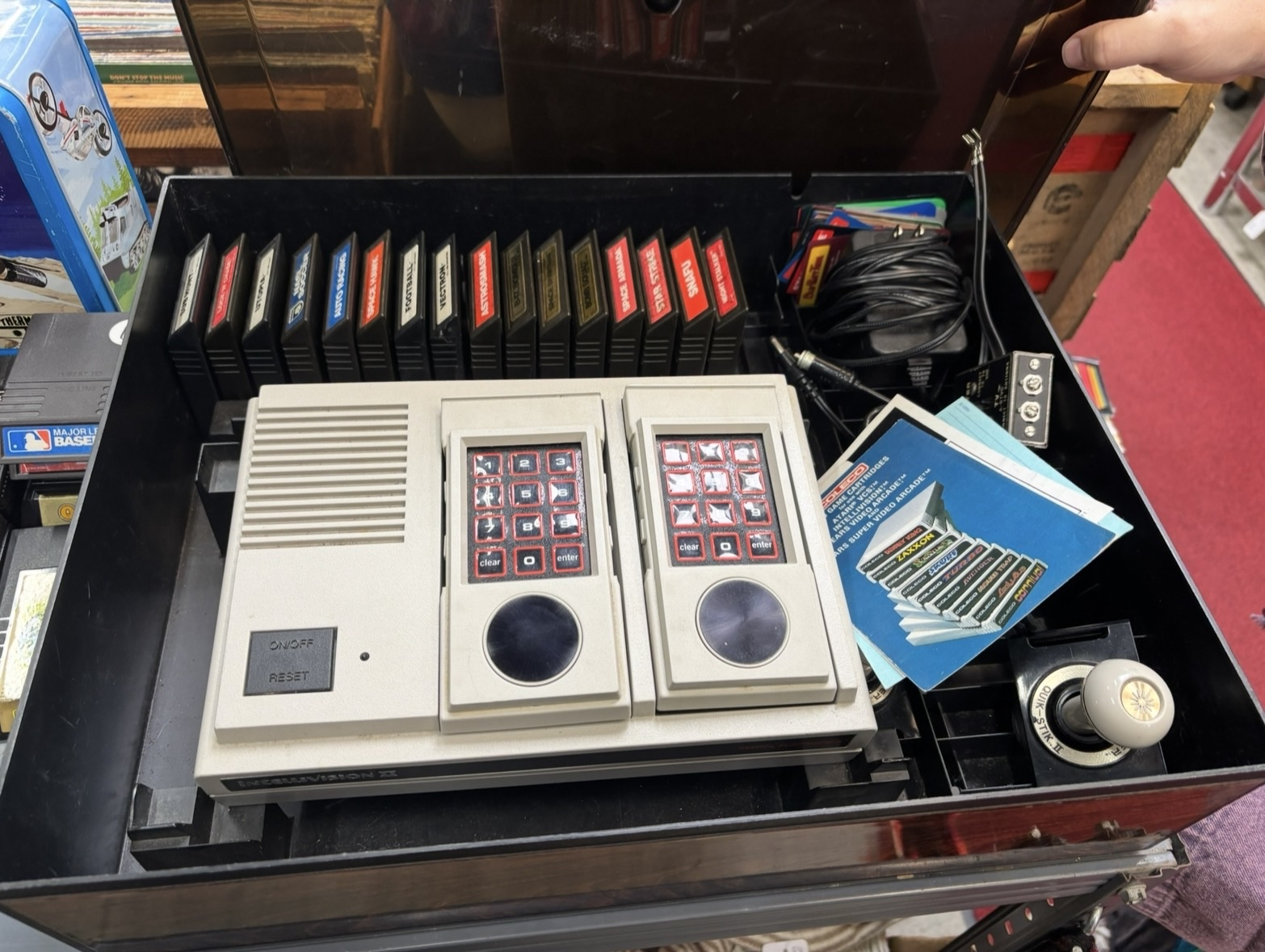 A picture of a Mattel Intellivision II console